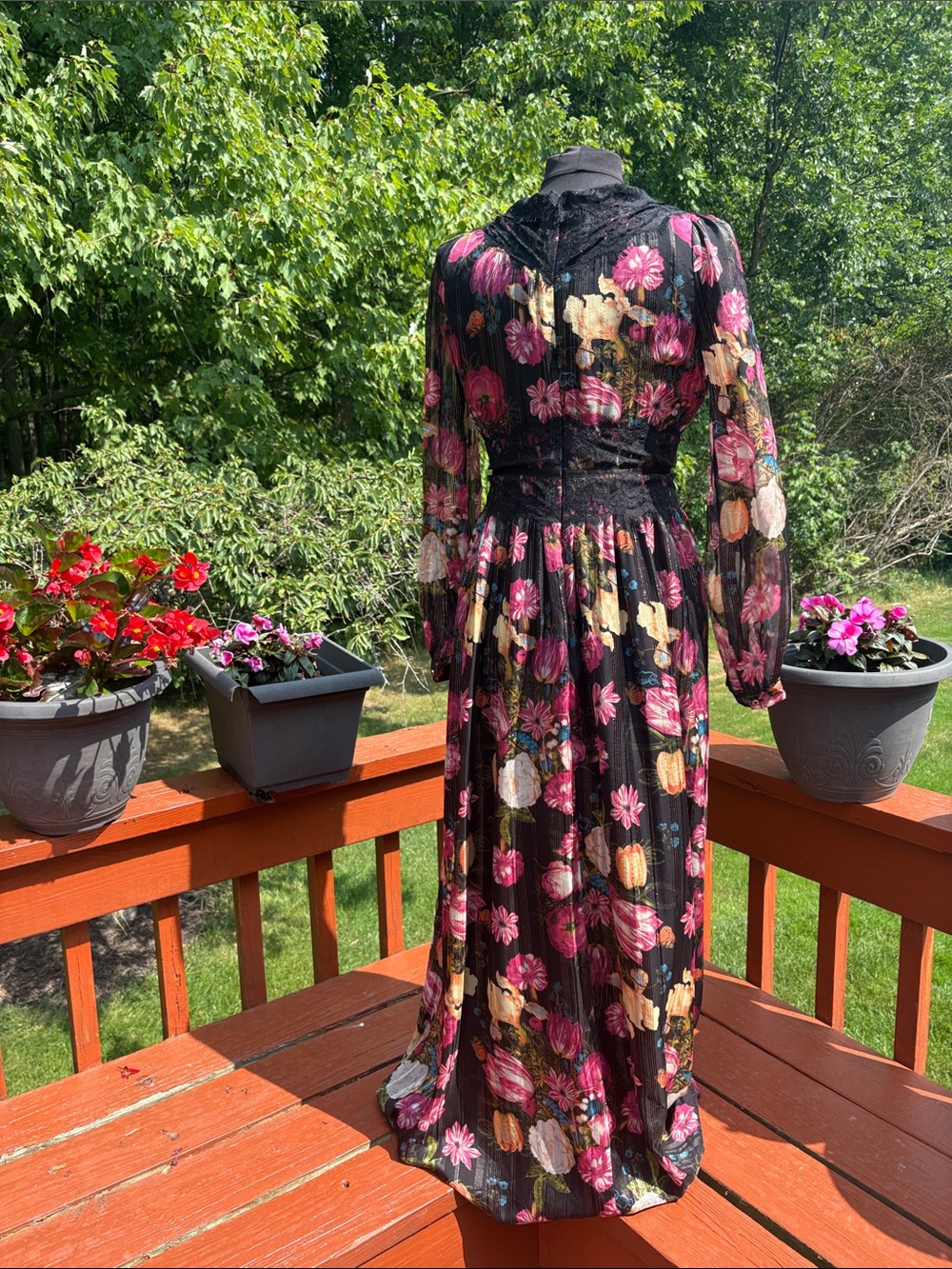 NWOT Juicy couture black label Maxi dress - Picture 3 of 11